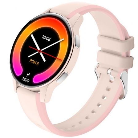 Forever Smartwatch Igo Watch 4 JW-600 con Notificaciones y Frecuencia Cardíaca Rosa