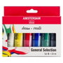 Talens Amsterdam Standard Series Set de Acrílicos Selección General 6 Tubos de 20ml