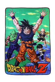 Personajes En Namek Manta Polar 100X150 Cm Dragon Ball