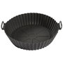 Cook Concept Molde redondo de silicona para Freidora de Aire, diámetro 20 cm x altura 5 cm