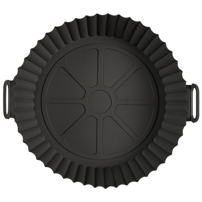 Cook Concept Molde redondo de silicona para Freidora de Aire, diámetro 20 cm x altura 5 cm Cook Concept Molde redondo de silicona para Freidora de Aire, diámetro 20 cm x altura 5 cm