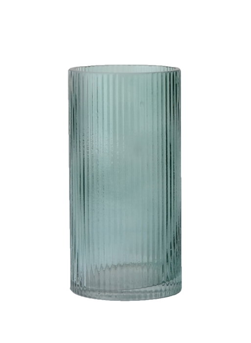 DKD Home Decor Set de 12 Jarrones de Cristal Surtidos en Turquesa, Azul y Transparente