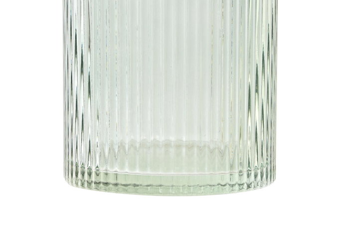 DKD Home Decor Set de 12 Jarrones de Cristal Surtidos en Turquesa, Azul y Transparente