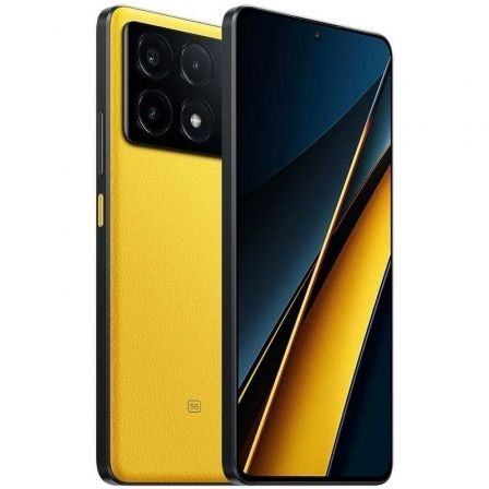Xiaomi POCO MZB0FVIEU X6 Pro Smartphone 12GB RAM 512GB 6.67" Flow AMOLED 120Hz 5G 64MP OIS 5000mAh Amarillo