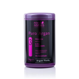 Real Natura Máscara Sem Sal Puro Argan (Paso 2) 1kg para Cabello Lacio y Reparado