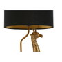 DKD Home Decor Lámpara de Sobremesa Jirafa Dorado y Negro
