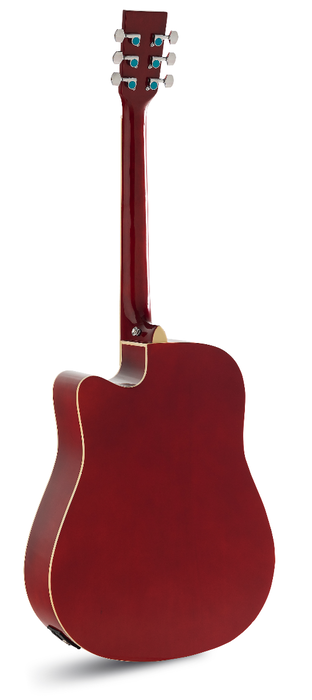 Guitarra Acústica Admira Tennessee Roja Satinada