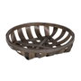 Ixia Set de 3 Cestas Decorativas de Madera Marrón de 3 Tamaños