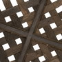 Ixia Set de 3 Cestas Decorativas de Madera Marrón de 3 Tamaños