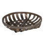 Ixia Set de 3 Cestas Decorativas de Madera Marrón de 3 Tamaños