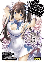 Danmachi 5, Fujino Omori, Kunieda - NORMA EDITORIAL