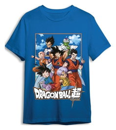 Superplay Camiseta Dragon Ball Super Characters Azul Marino Talla M