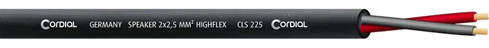 Cordial Bobina Cable Altavoz 2,5 mm² 100 M