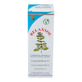 HERBOPLANET Relaxsol Gotas 100Ml para la Relajación y el Bienestar Mental