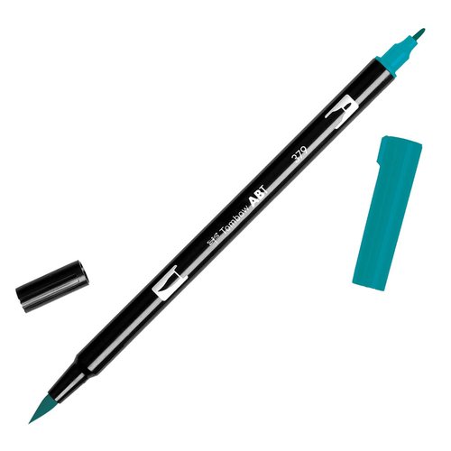 Tombow ABT-379 Rotulador Doble Punta Pincel Dual Brush - Jade Green