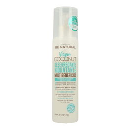 Placenta Life Be Nat Nutri Virgin Coconut Antifrizz 200 ml Tratamiento Desenredante con Aceite de Coco Orgánico Virgen Libre de Sal Sulfatos Parabenos