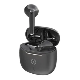 Celly BUZ2 Auriculares True Wireless Intraurales para Llamadas y Música, Negro, Bluetooth 5.3, Conexión USB Tipo C, Autonomía 4h