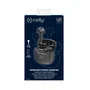 Celly BUZ2 Auriculares True Wireless Intraurales para Llamadas y Música, Negro, Bluetooth 5.3, Conexión USB Tipo C, Autonomía 4h