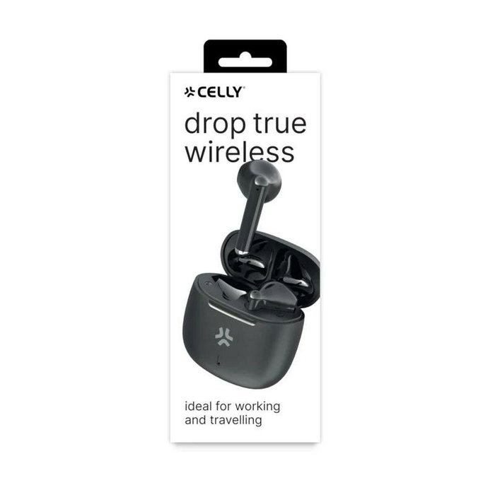 Celly Auriculares Inalámbricos True Wireless Celly True Wireless Buz 2 - Negro Celly Auriculares Inalámbricos True Wireless Celly True Wireless Buz 2 - Negro