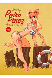 Oscar Martin Isidro ART BY PEDRO PEREZ. PIN UP GIRLS