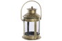 DKD Home Decor Farola Oriental Dorado 13 x 22 x 14 cm Hierro y Cristal