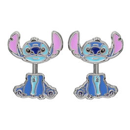 Disney Pendientes esmaltados de Stitch en embalaje oficial