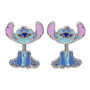 Disney Pendientes esmaltados de Stitch en embalaje oficial