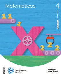 GRAZALEMA MATEMATICAS 4 PRIMARIA CONSTRUYENDO MUNDOS, Varios autores - GRAZALEMA