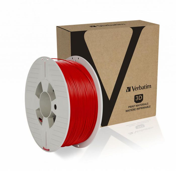 Verbatim Filamento PLA 1.75mm, 1kg, Rojo Verbatim Filamento PLA 1.75mm, 1kg, Rojo