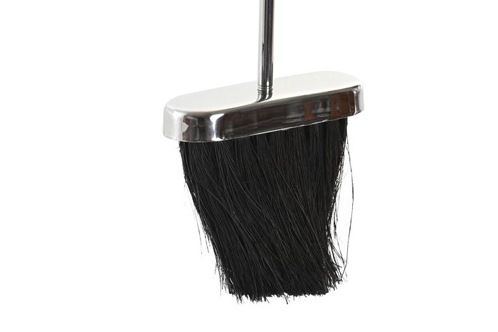 DKD Home Decor Chimenea Moderno Plateado Inox Aluminio Set de 4 Piezas 3 x 69 x 11 cm