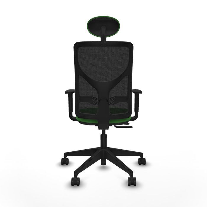 PIQUERAS Y CRESPO Silla de oficina Motilla con mecanismo Sincro/Traslack, Tela Verde y Malla Negra PIQUERAS Y CRESPO Silla de oficina Motilla con mecanismo Sincro/Traslack, Tela Verde y Malla Negra