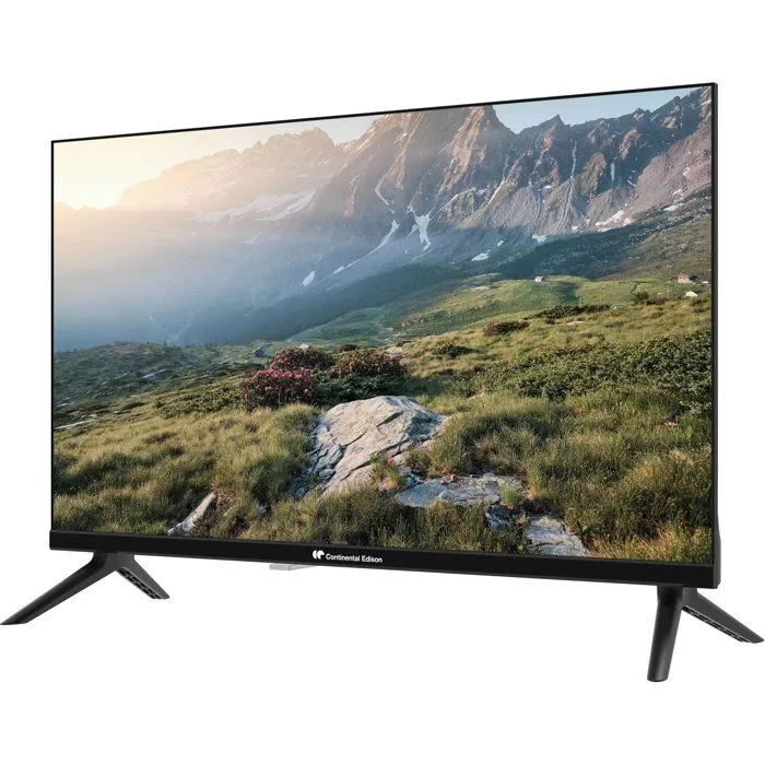 Continental Edison CELED24HD26B6 Televisor LED HD de 24 Pulgadas (60 cm), 3xHDMI, 2xUSB, Negro