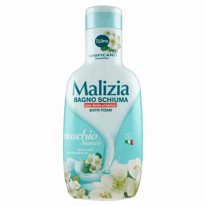 Malizia Espuma de Baño Antibacteriana White Musk 1000 ml Malizia Espuma de Baño Antibacteriana White Musk 1000 ml