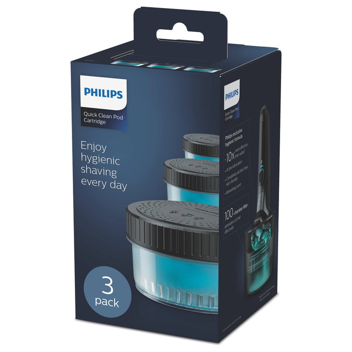 Philips CC13/50 Cartuchos de limpieza para Quick Clean Pod, pack de 3 Philips CC13/50 Cartuchos de limpieza para Quick Clean Pod, pack de 3