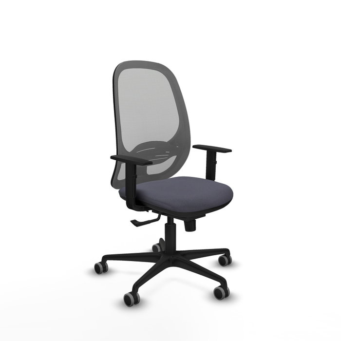 PIQUERAS Y CRESPO Silla de oficina Cilanco con mecanismo Sincro, Gris PIQUERAS Y CRESPO Silla de oficina Cilanco con mecanismo Sincro, Gris