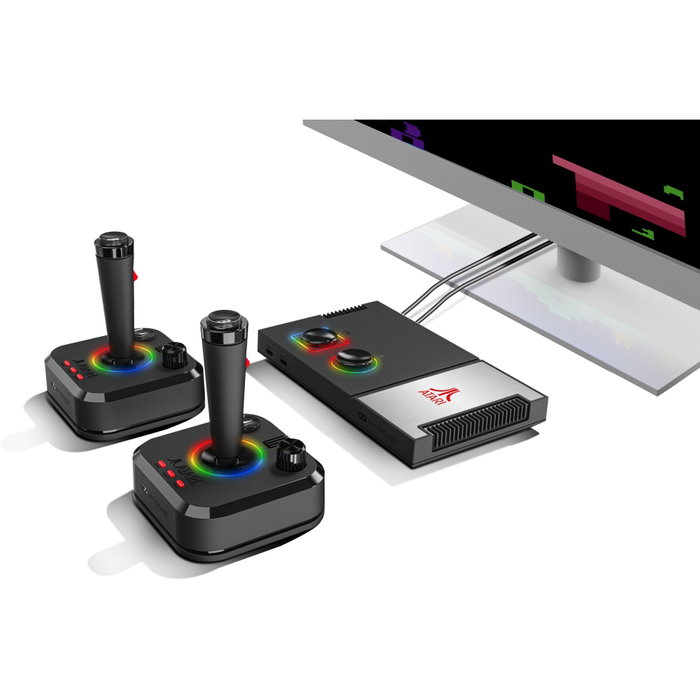 dreamGear My Arcade ATARI Gamestation Pro con 2 Joysticks