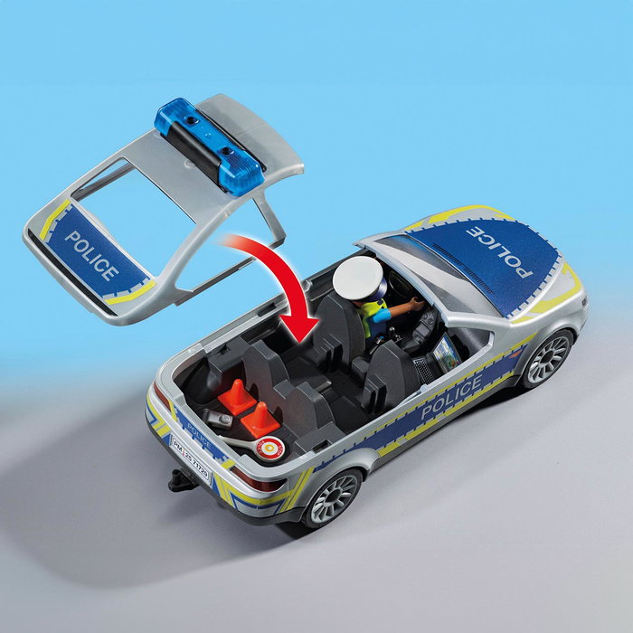 Playmobil Coche Patrulla Action 71729 con Luces y Sonido