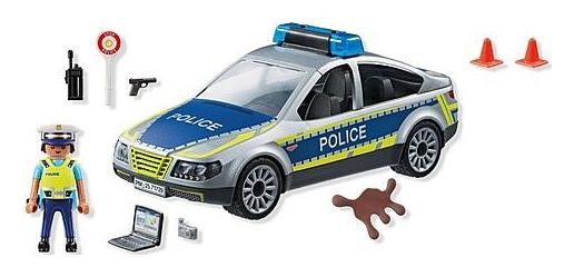 Playmobil Coche Patrulla Action 71729 con Luces y Sonido