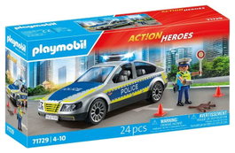 Playmobil Coche Patrulla Action 71729 con Luces y Sonido