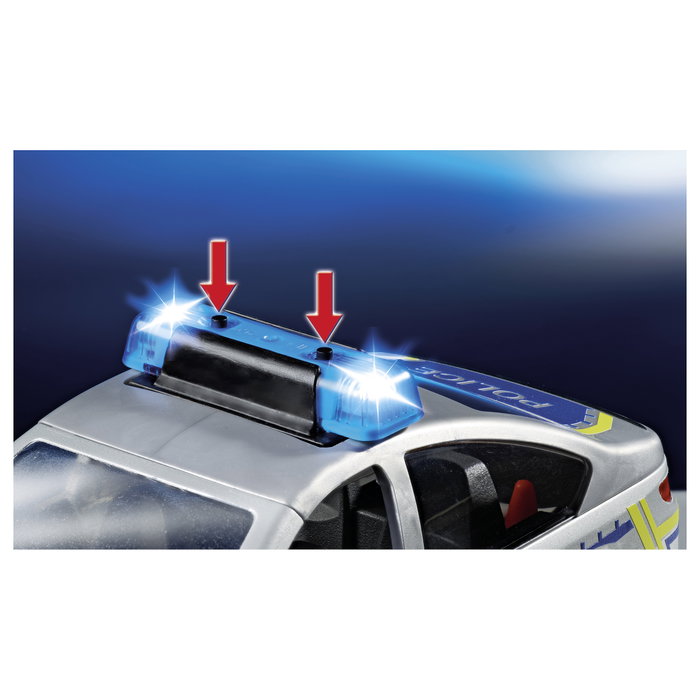 Playmobil Action Heroes 71729 Coche de policía con luces y sonido