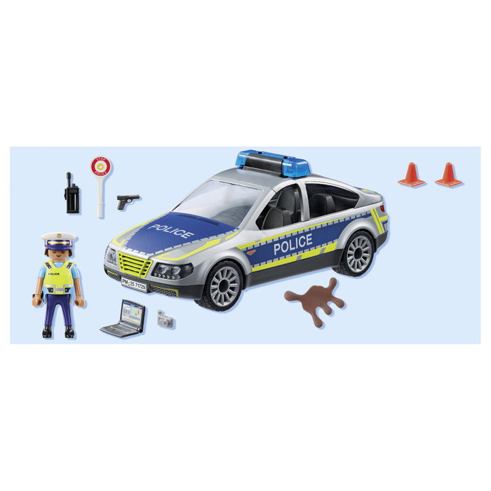 Playmobil Action Heroes 71729 Coche de policía con luces y sonido
