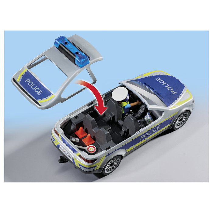 Playmobil Action Heroes 71729 Coche de policía con luces y sonido