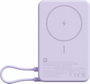 Xiaomi Magnetic Power Bank 10000 con soporte integrado, Púrpura