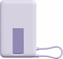 Xiaomi Magnetic Power Bank 10000 con soporte integrado, Púrpura