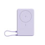 Xiaomi Magnetic Power Bank 10000 con soporte integrado, Púrpura