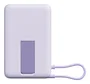 Xiaomi Magnetic Power Bank 10000 con soporte integrado Púrpura