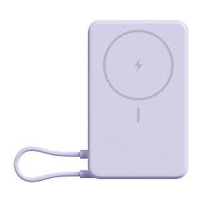 Xiaomi Magnetic Power Bank 10000 con soporte integrado, Púrpura Xiaomi Magnetic Power Bank 10000 con soporte integrado, Púrpura