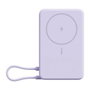 Xiaomi Magnetic Power Bank 10000 con soporte integrado, Púrpura