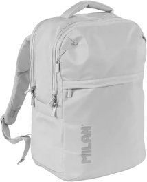 MILAN DISEÑO Mochila 5 Cremalleras Colección Shadow Gris 25L