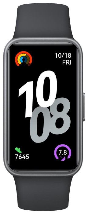 Huawei Band 10 Smartband Deportiva Negra con Monitor de Frecuencia Cardíaca y SpO2 Pantalla AMOLED